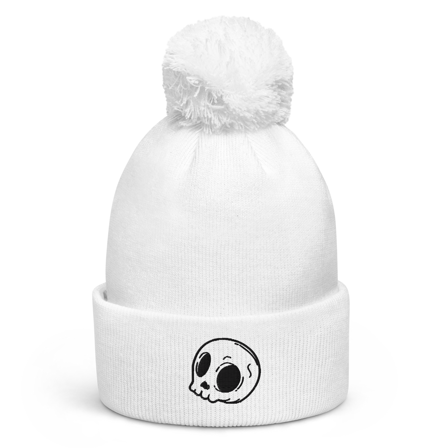 Glint Pom pom beanie Black Logo