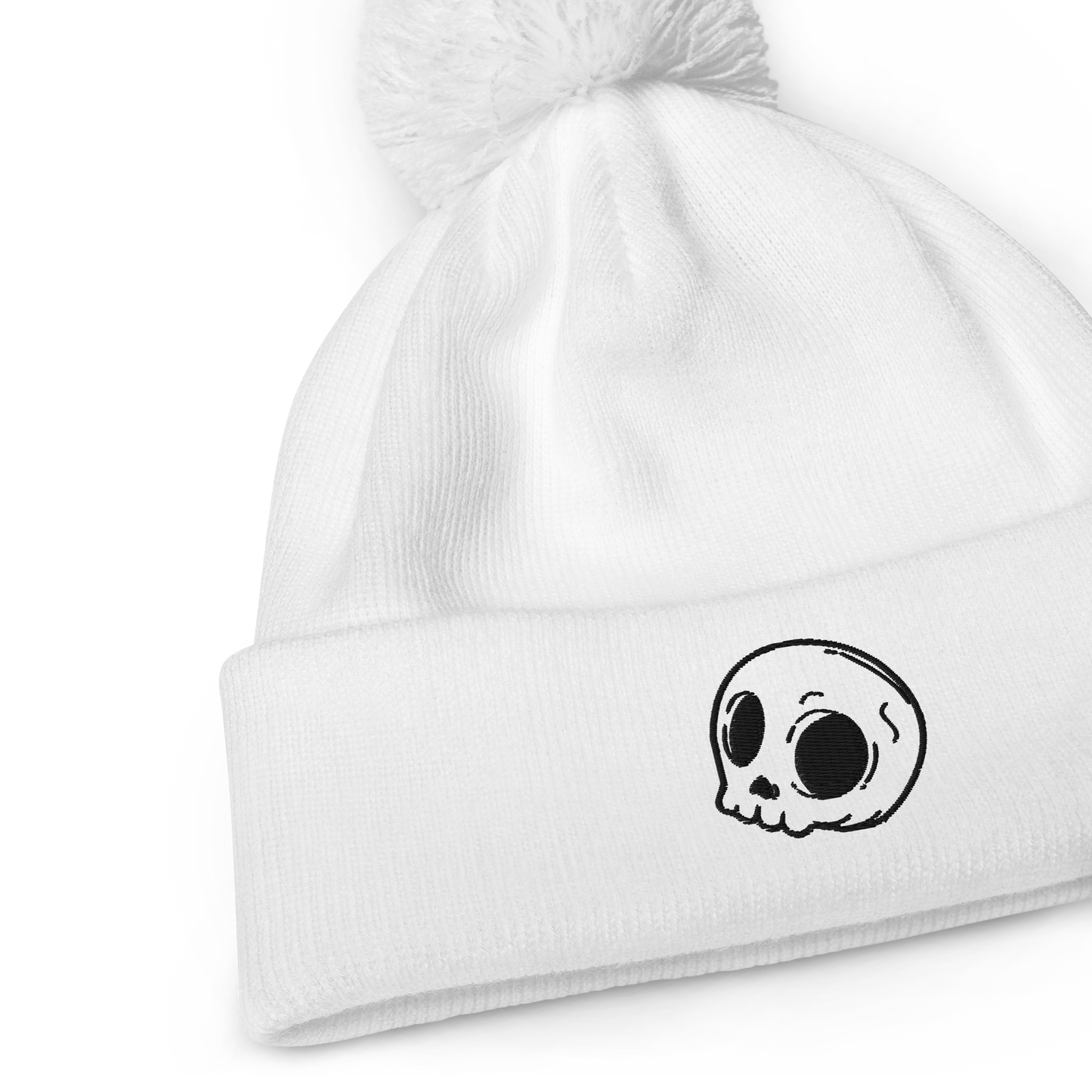 Glint Pom pom beanie Black Logo