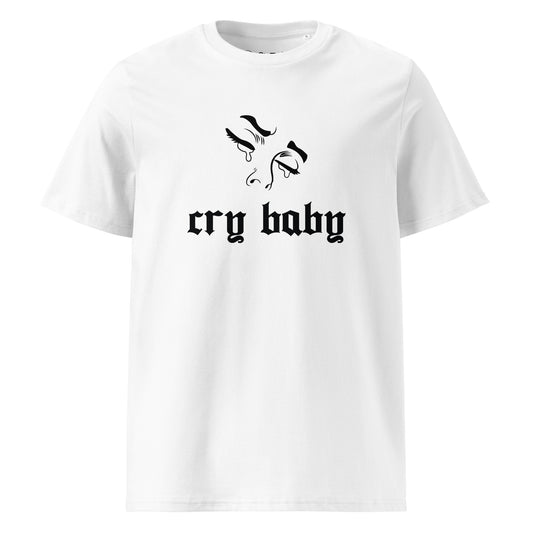 Unisex organic cotton Glint Cry Baby